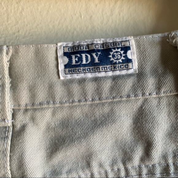 Designs Casual & Jeans Denim Cargo Skirt Size 36/12 - Picture 6 of 6